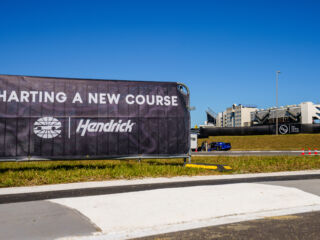 Ten Tenths Motor Club unveiled by Rick Hendrick, Marcus Smith outside Charlotte Motor Speedway