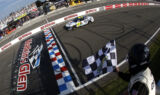 See the scenes from Byron's first road course win