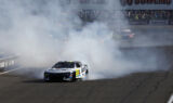 See the scenes from Byron's first road course win